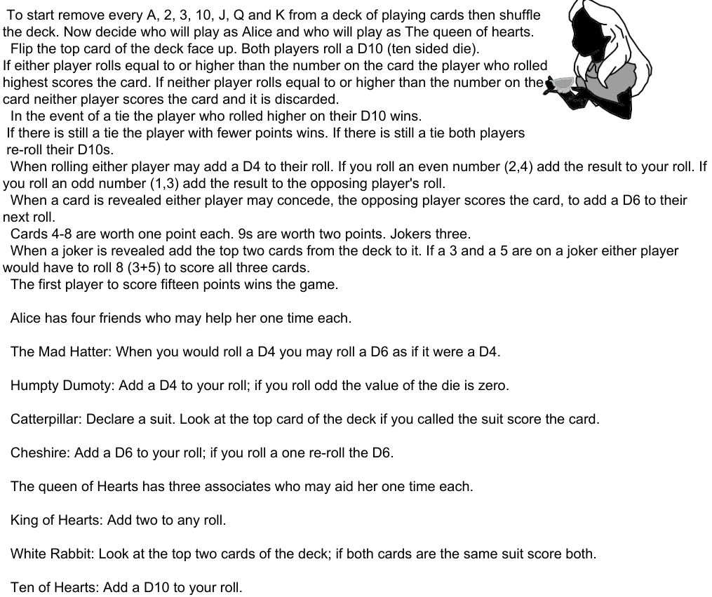 Screenshot 2 for Alice and The Queen of Hearts.