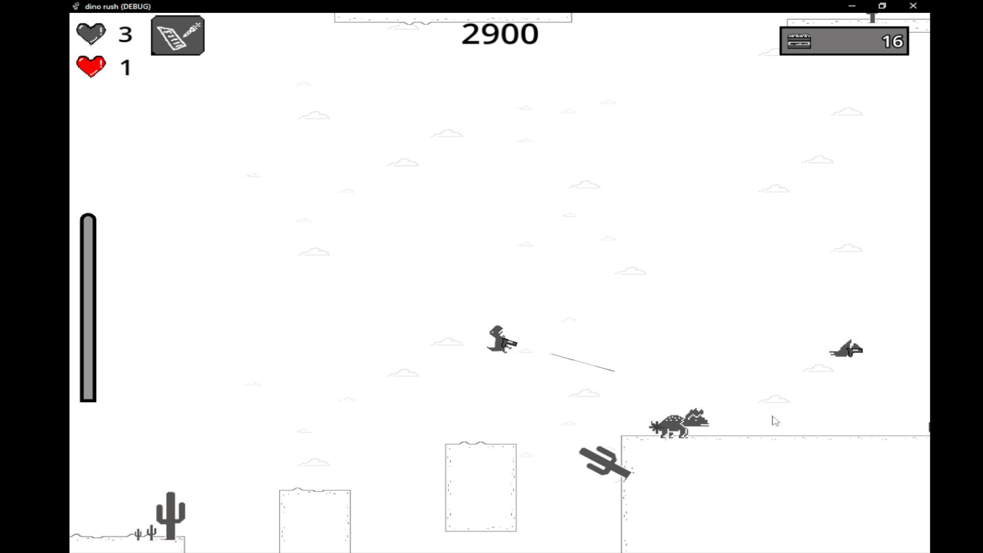 Screenshot 2 for Google Dino 2 (demo)