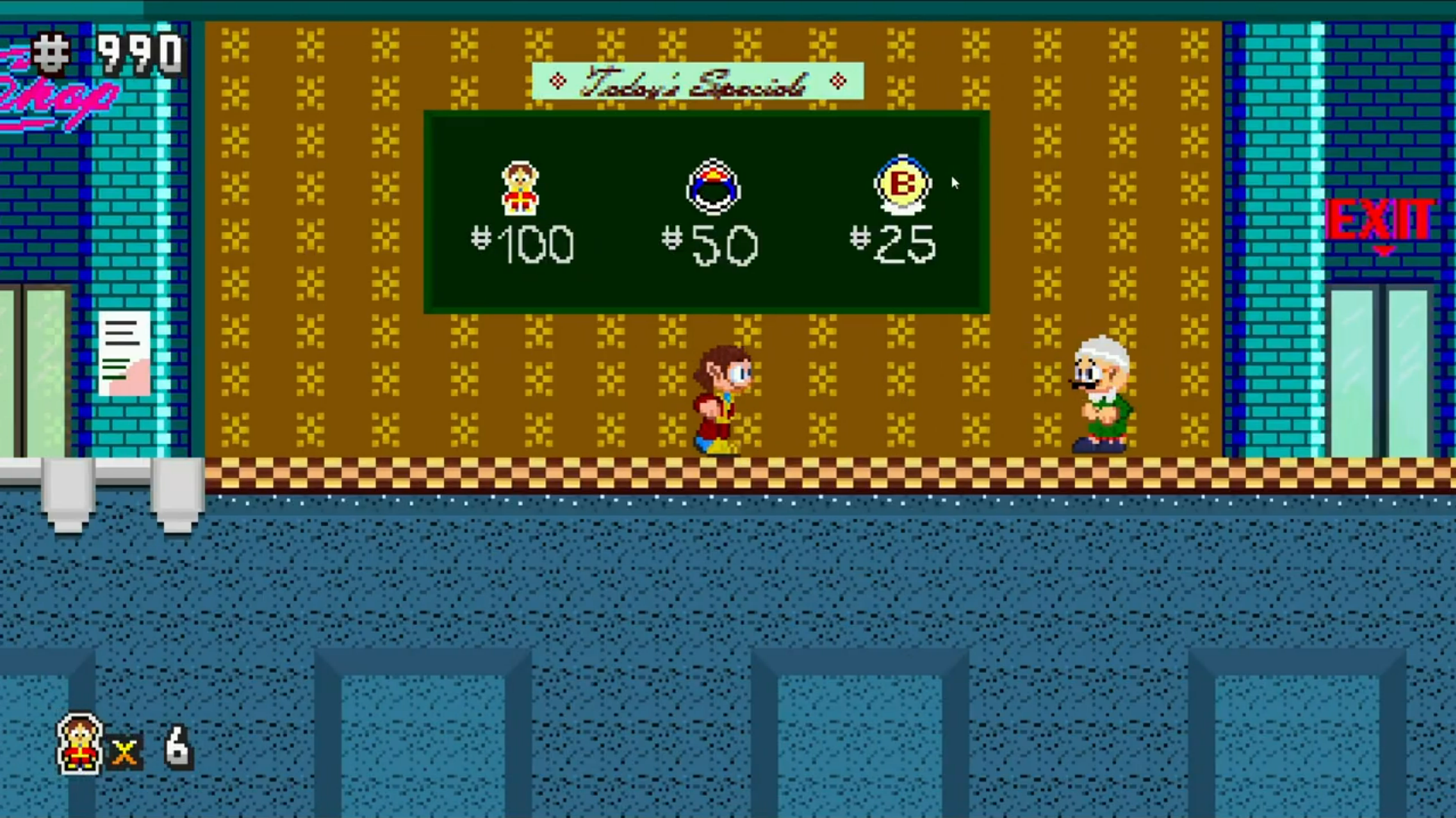 Screenshot 3 for Alex Kidd and the Miracle Gems