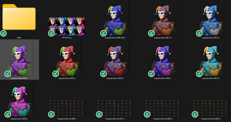 Jester Sprites by Low