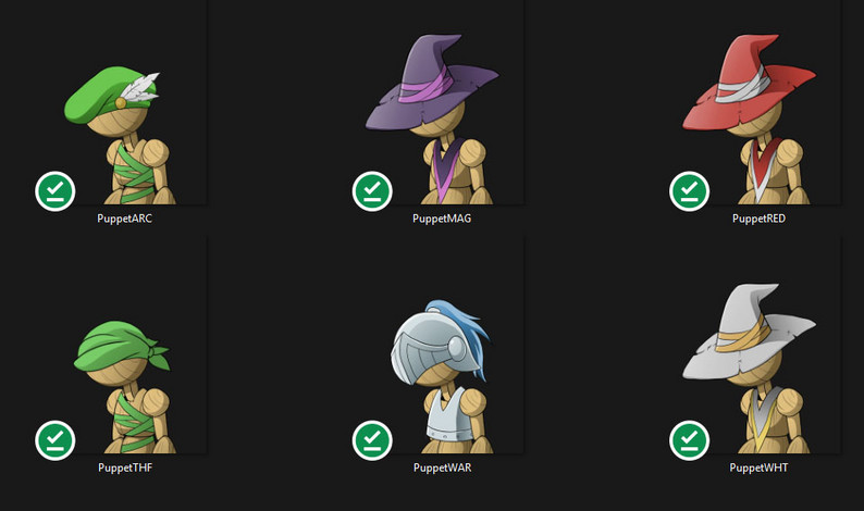 Jester Sprites by Low