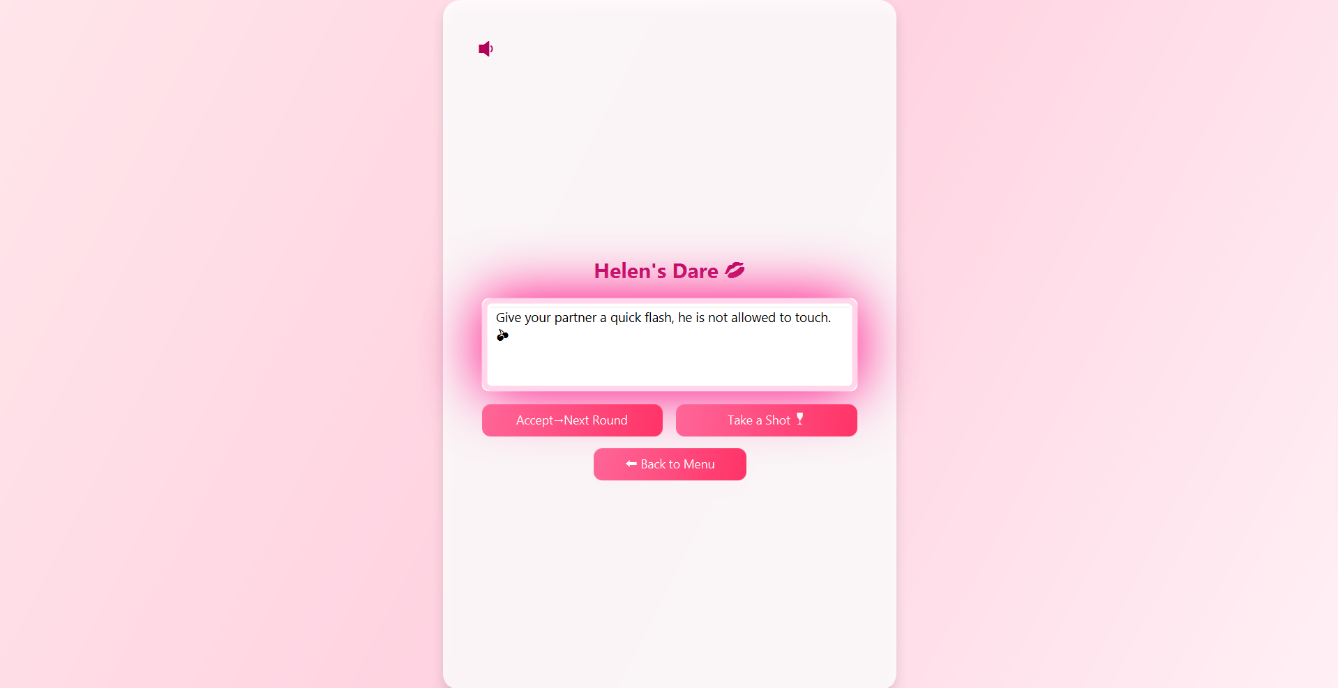 Screenshot 3 for Couples Dare Game 'Uno Edition'