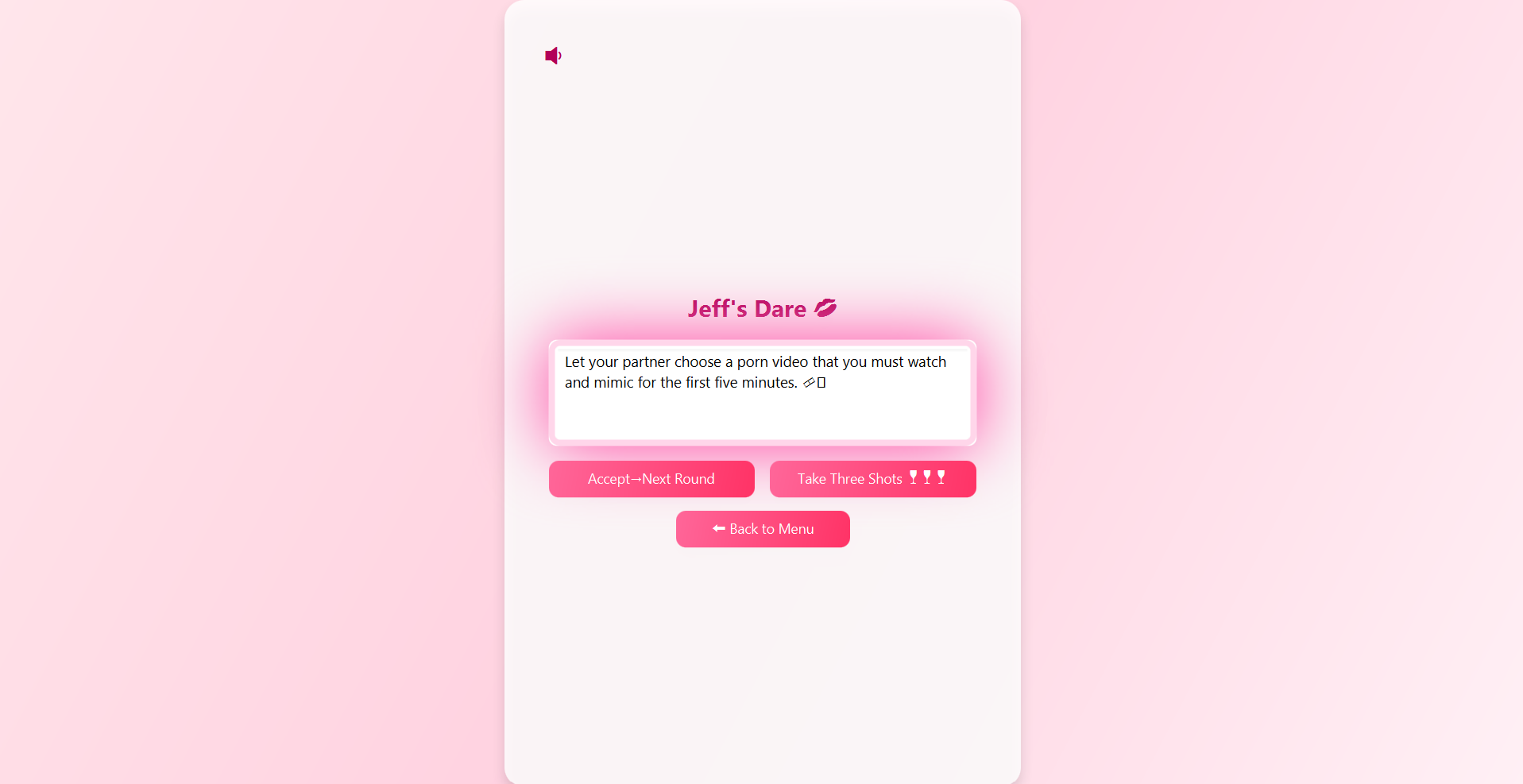 Screenshot 4 for Couples Dare Game 'Uno Edition'