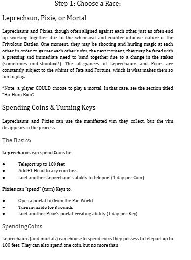 Screenshot 4 for A Wee Problem: A Quick & Chaotic Cyber-Fae RPG