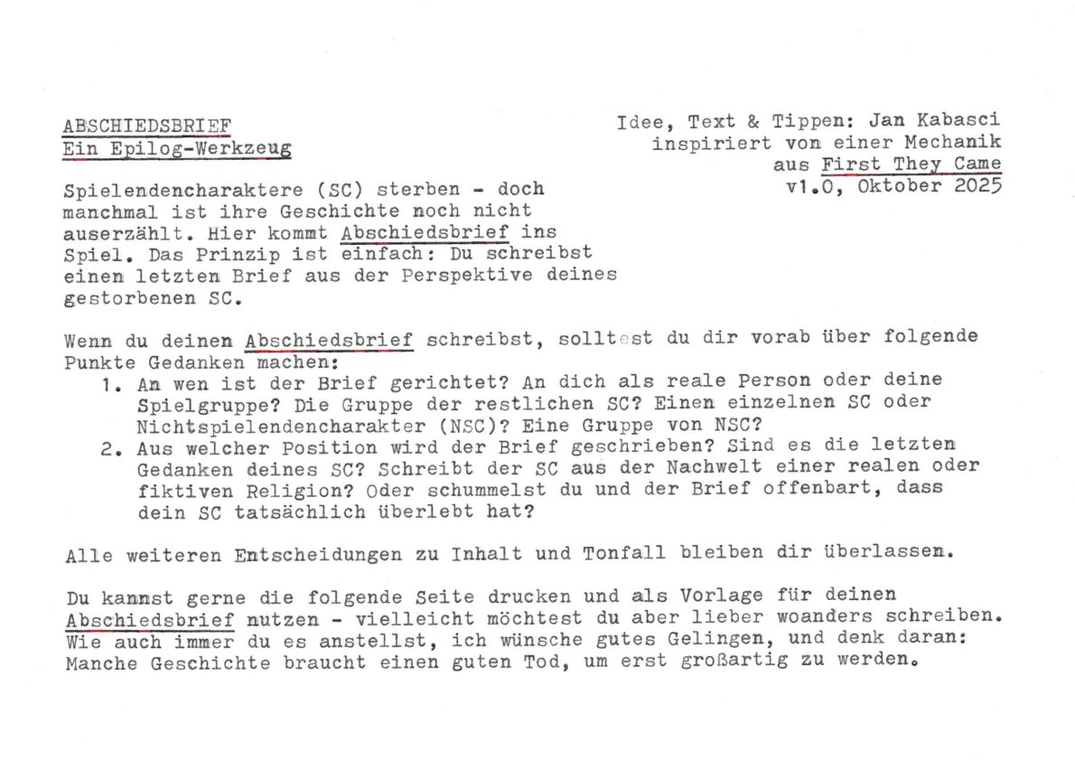 Screenshot 2 for Abschiedsbrief