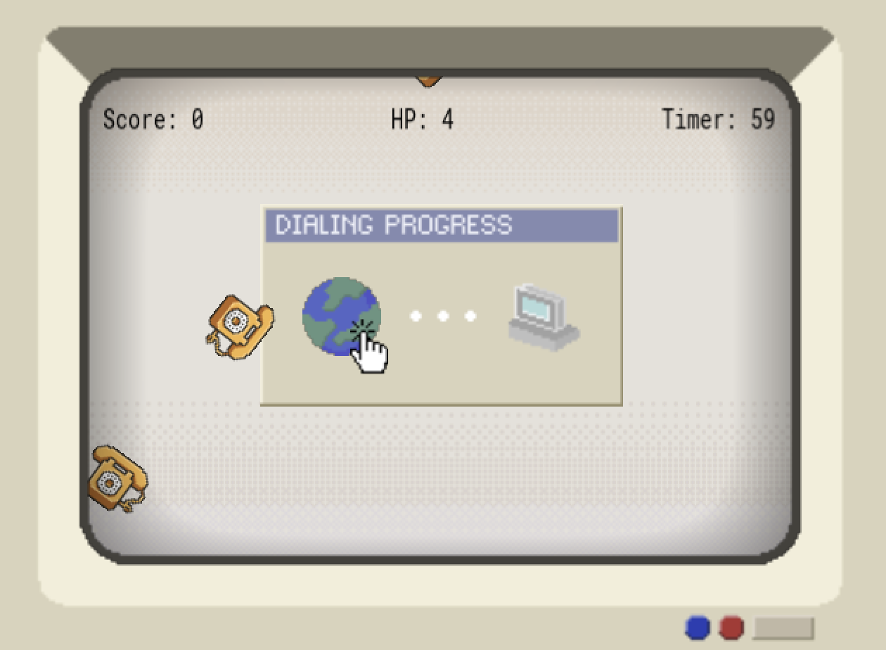Screenshot 2 for Gamejam 2025: Early 2000's internet
