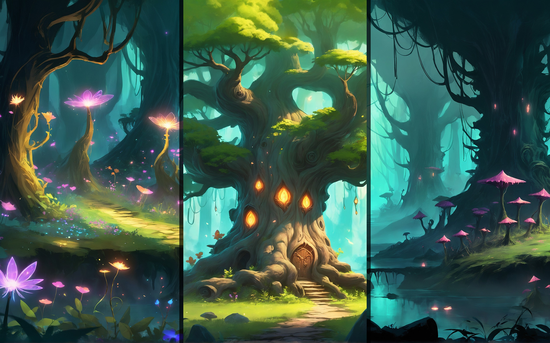 Forest Quest (Woods or) Forest Backgrounds (4K RPG or Visual Novel ...