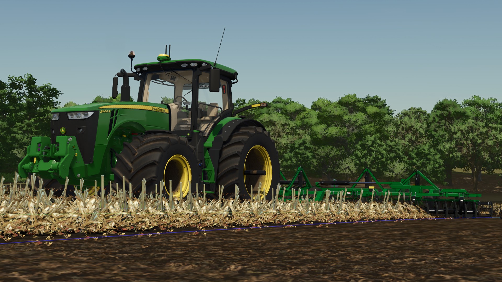 Screenshot 2 for FS25 John Deere 8R Series 2014 US/NA