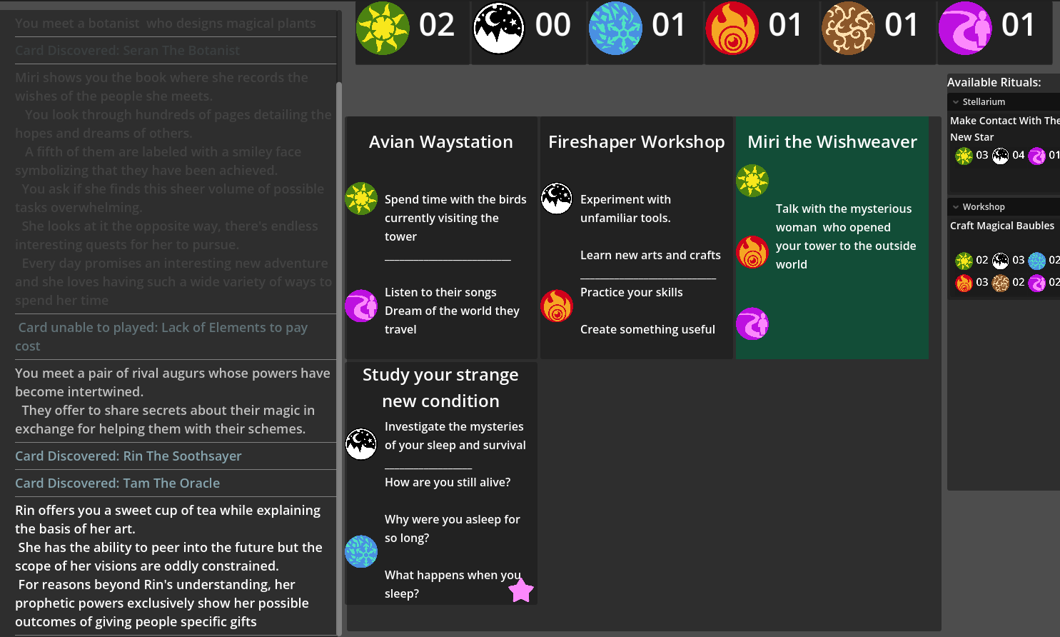 Screenshot 3 for Cycles of Magic and Memory