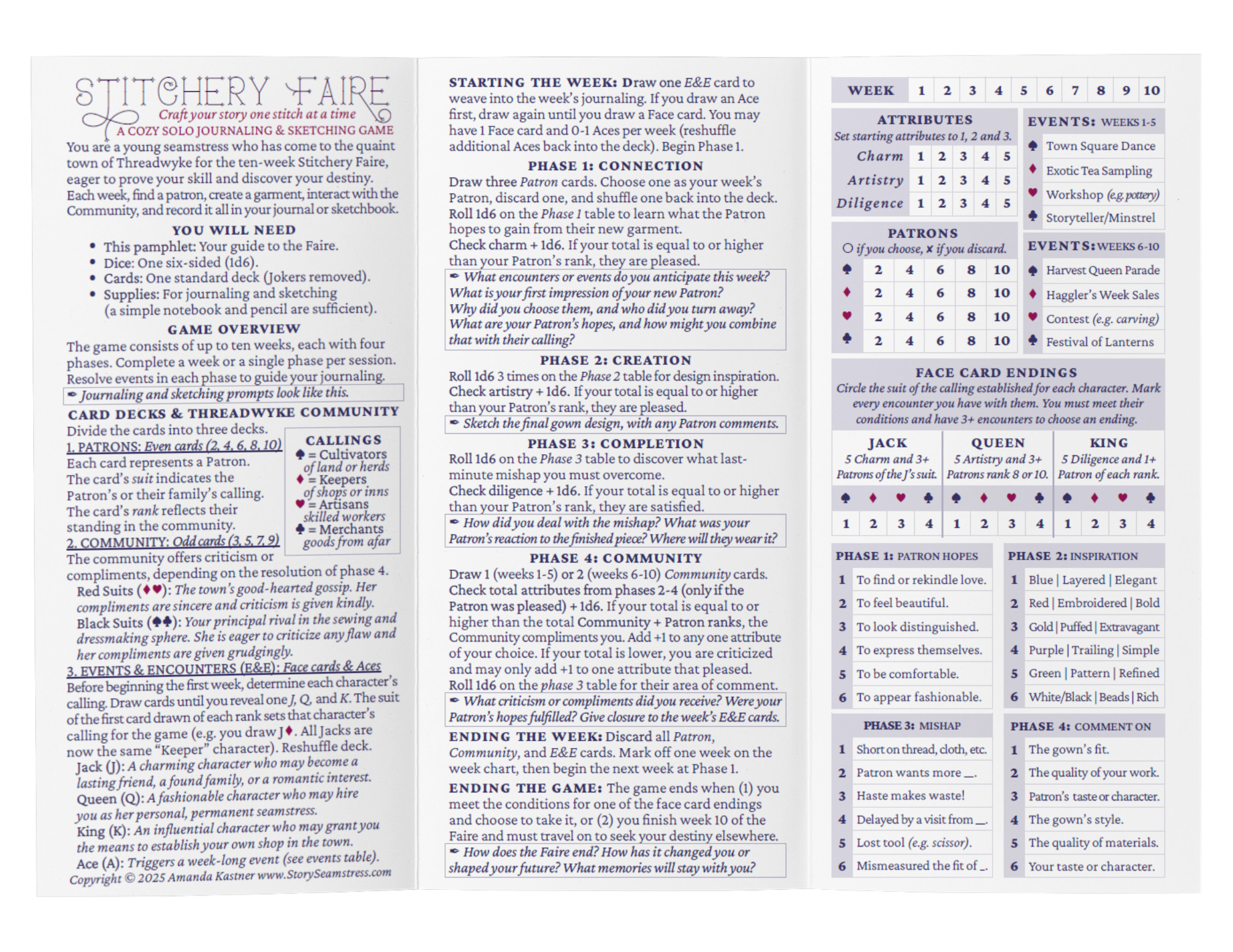 Screenshot 4 for Stitchery Faire (One-Page Version)