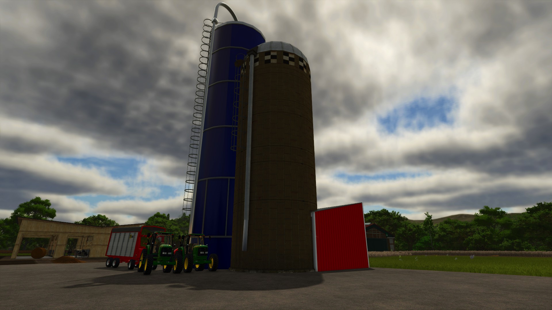 Screenshot 3 for FS25 Placeable TMR Mixing Silos