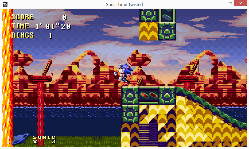 sonic time twisted