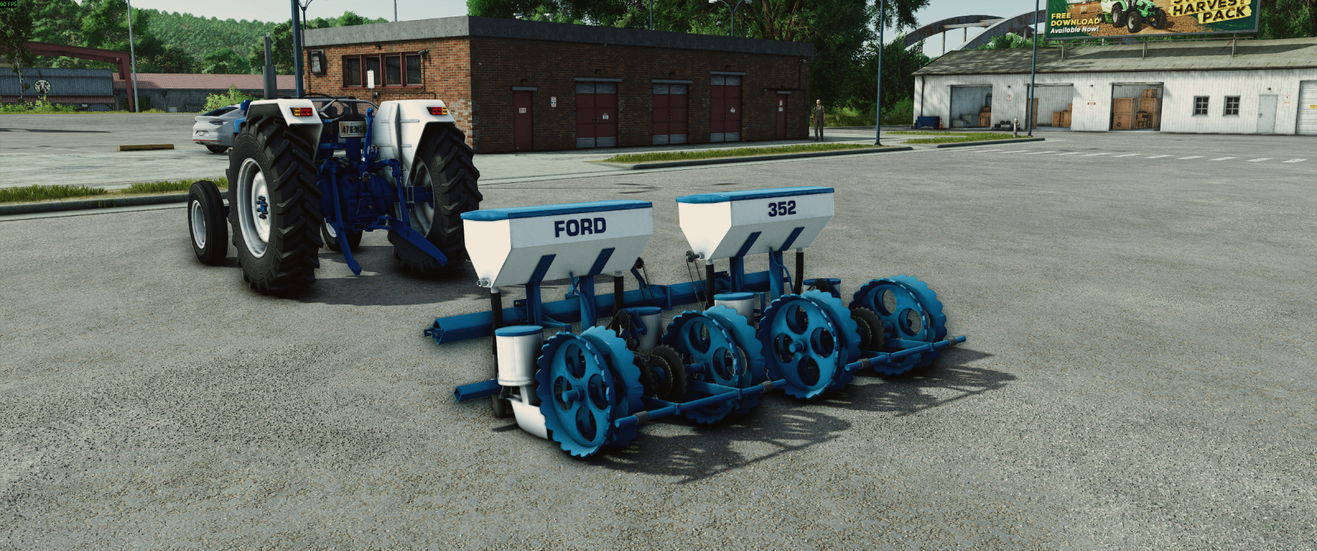 Screenshot 4 for FS25 Ford 352 - 4 Row Planter