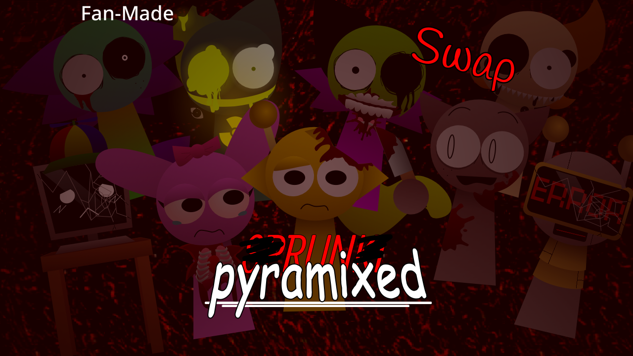 Incredibox Sprunki Pyramixed Swap [Fan-Made] by inakano_tetudouzuki