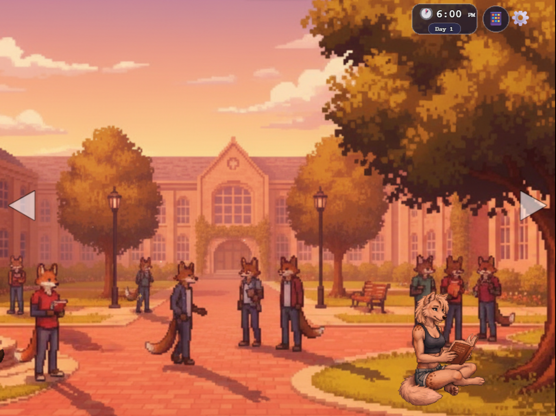Anima University - Furry Dating/Life Sim screenshot 5