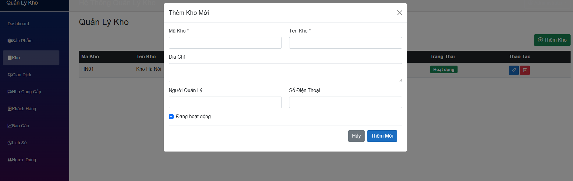 Warehouse Management System – Blazor Server + MongoDB by devtham