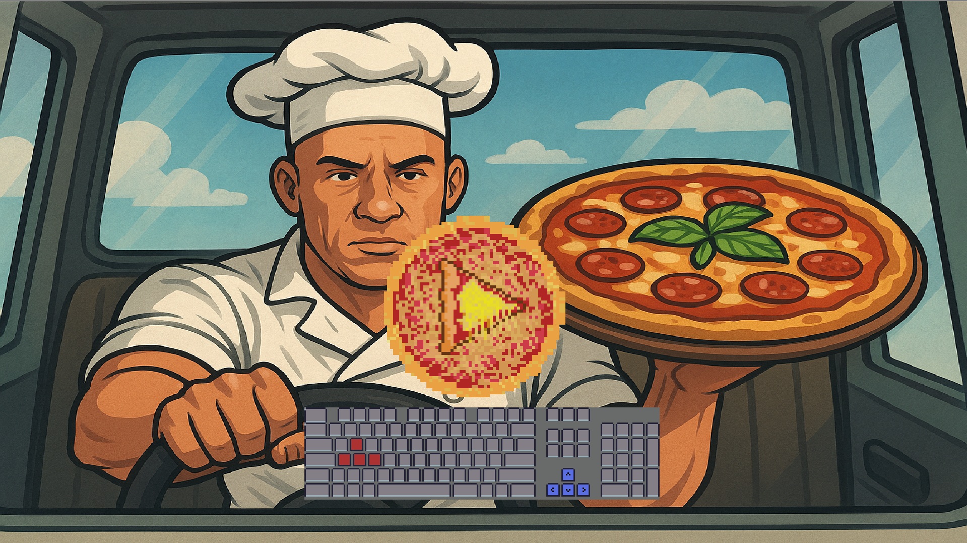 Screenshot 2 for I got reincarnated as a pizza furnace in Dominic Toretto's pizza van and now I have to bake pizzas for eternity