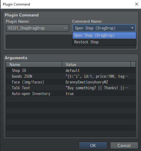 Screenshot 4 for RPG Maker MV/MZ - Shop Drag & Drop
