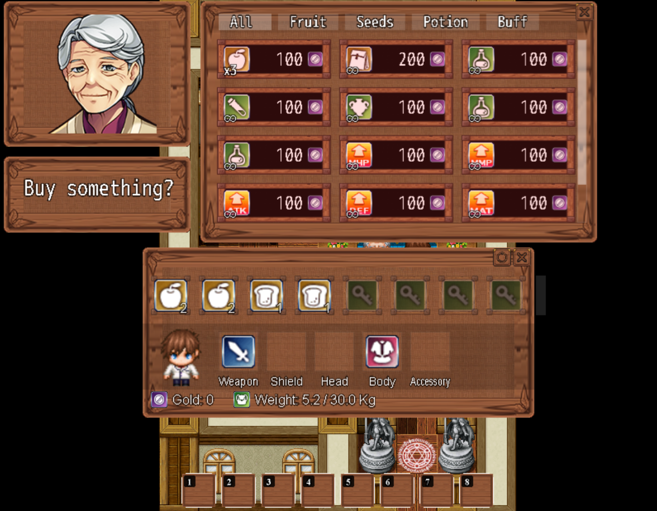 Screenshot 2 for RPG Maker MV/MZ - Shop Drag & Drop