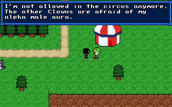 Screenshot 4 for ROBO COLLECTS HIS MAIL: A silly RPG I made!