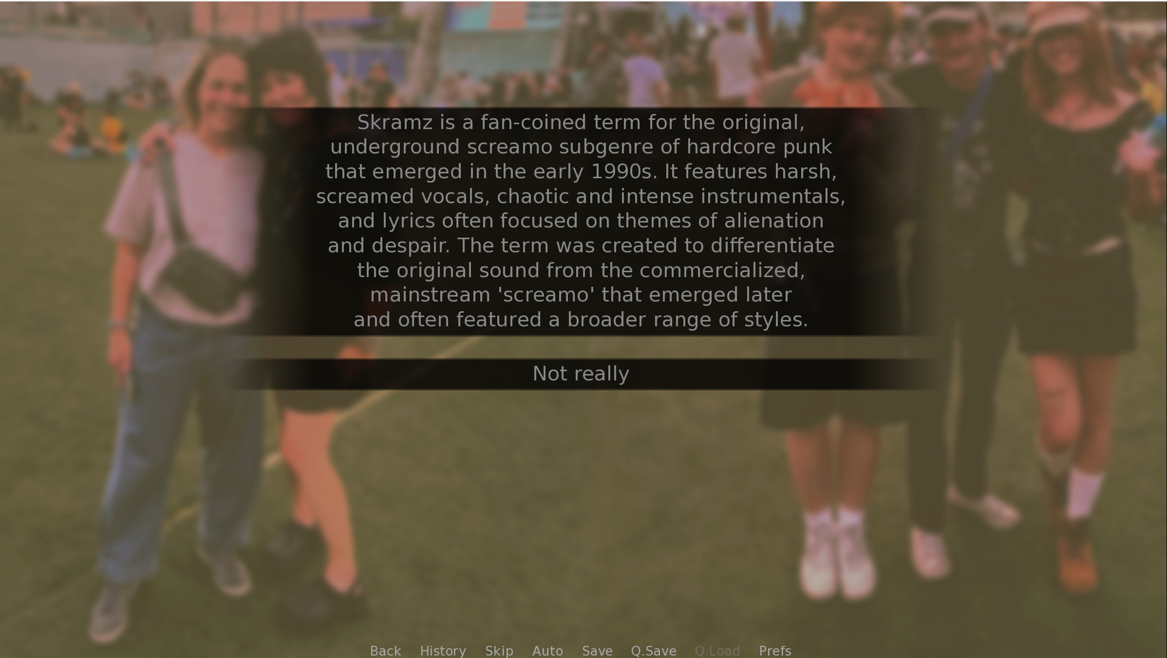 Screenshot 2 for music festival! music festival! (i worked at a booth once)