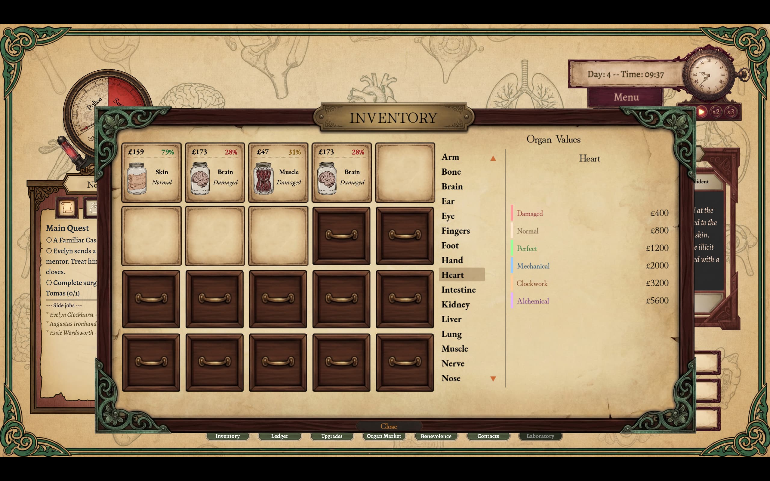 Organomancer Demo by Vanta Chamber Interactive