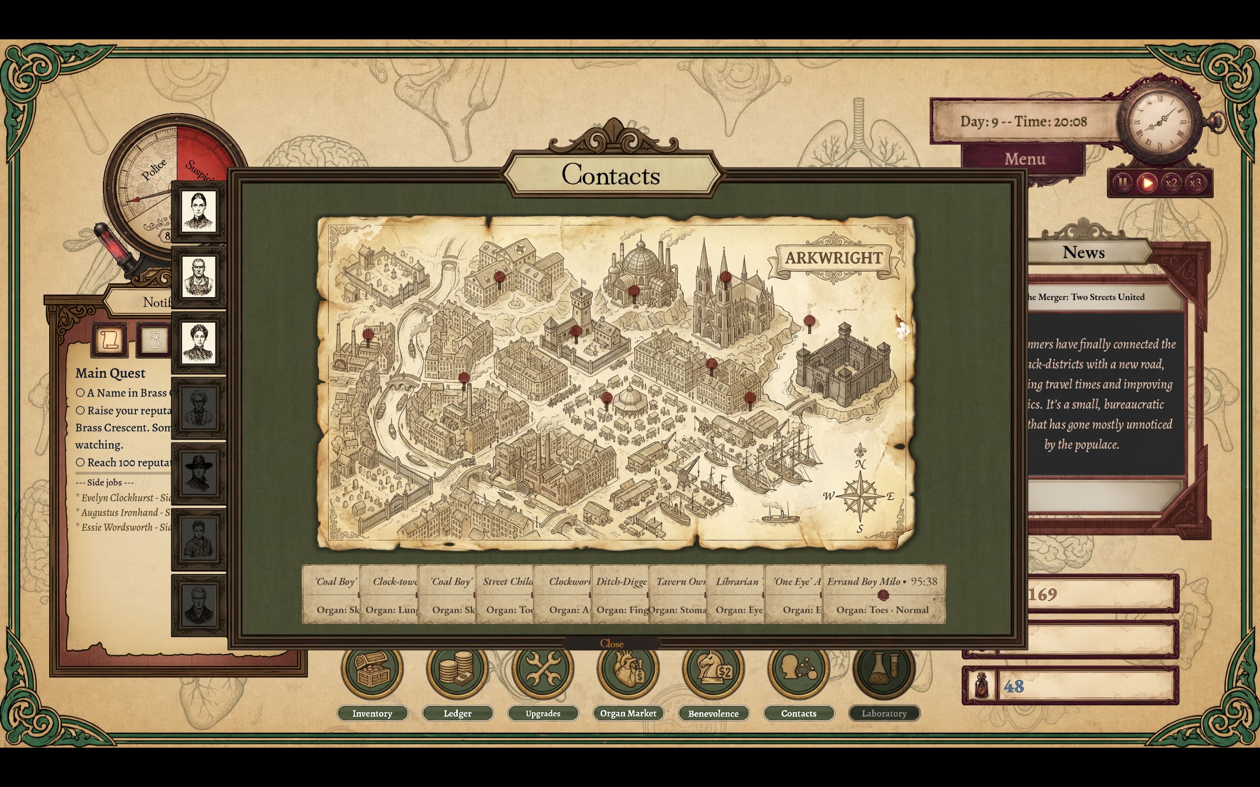 Organomancer Demo by Vanta Chamber Interactive