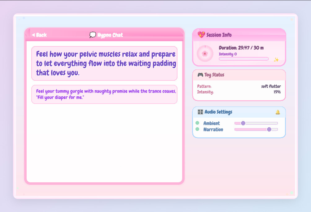 Screenshot 5 for Diaper Hypno Nursery 🍼 ABDL & Diaper Mediation Hypno Generator