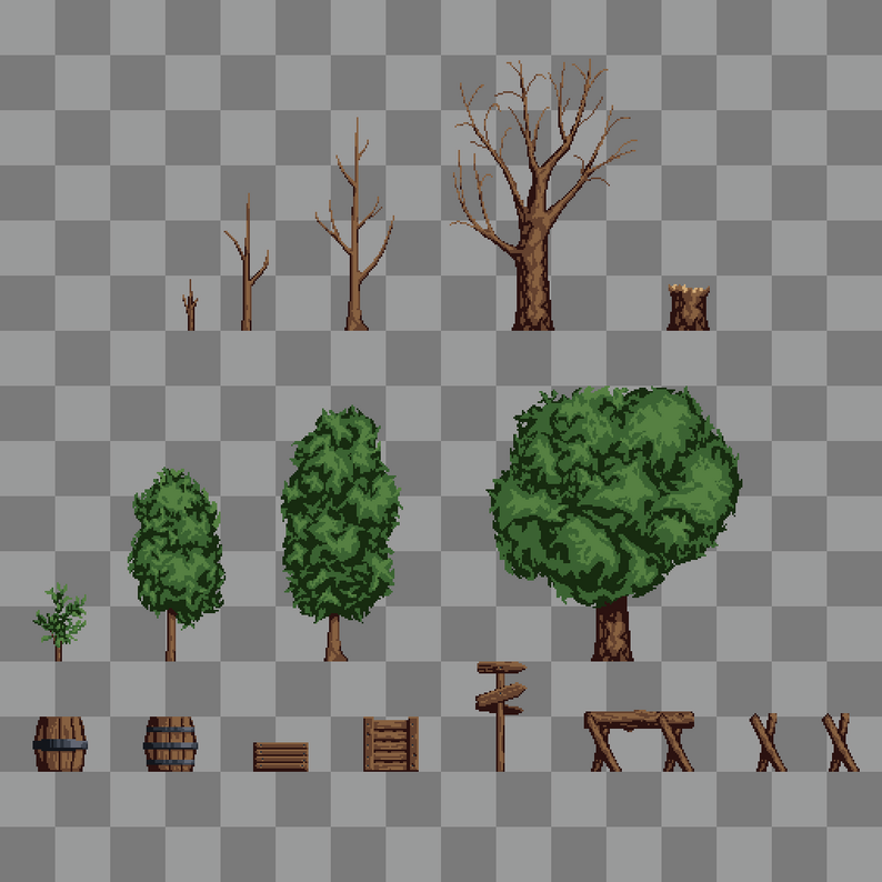 Wood Tileset by ACTG