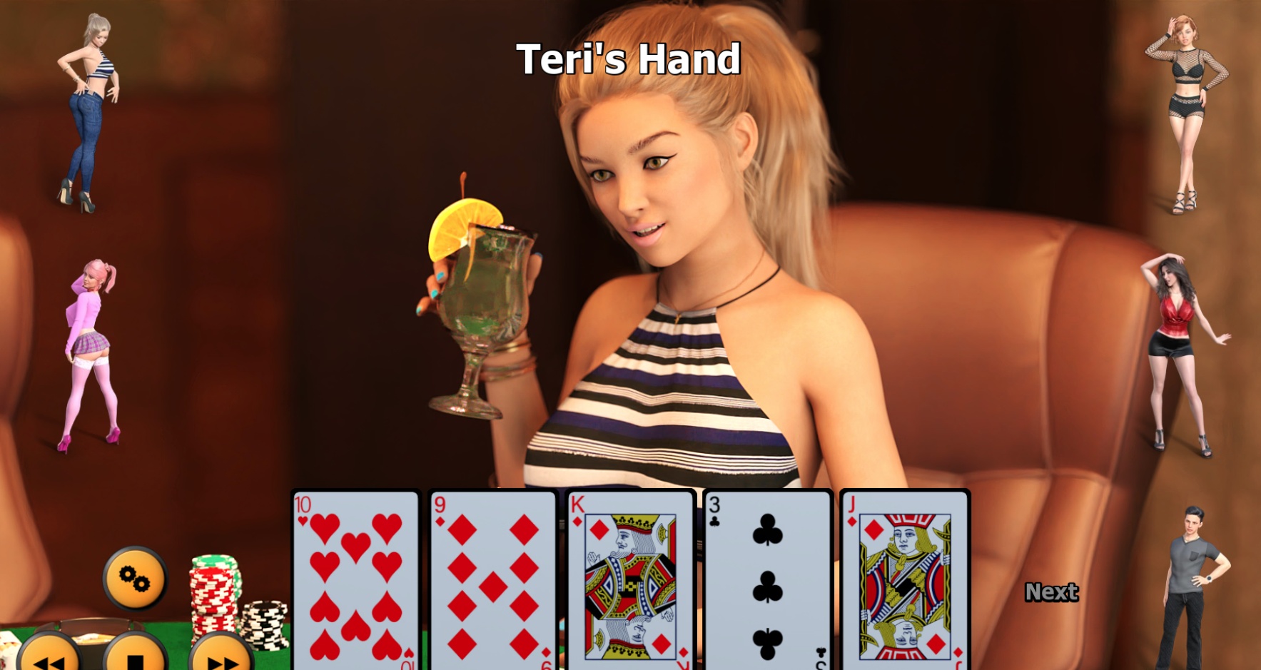 Screenshot 2 for MDD - Strip Poker 5