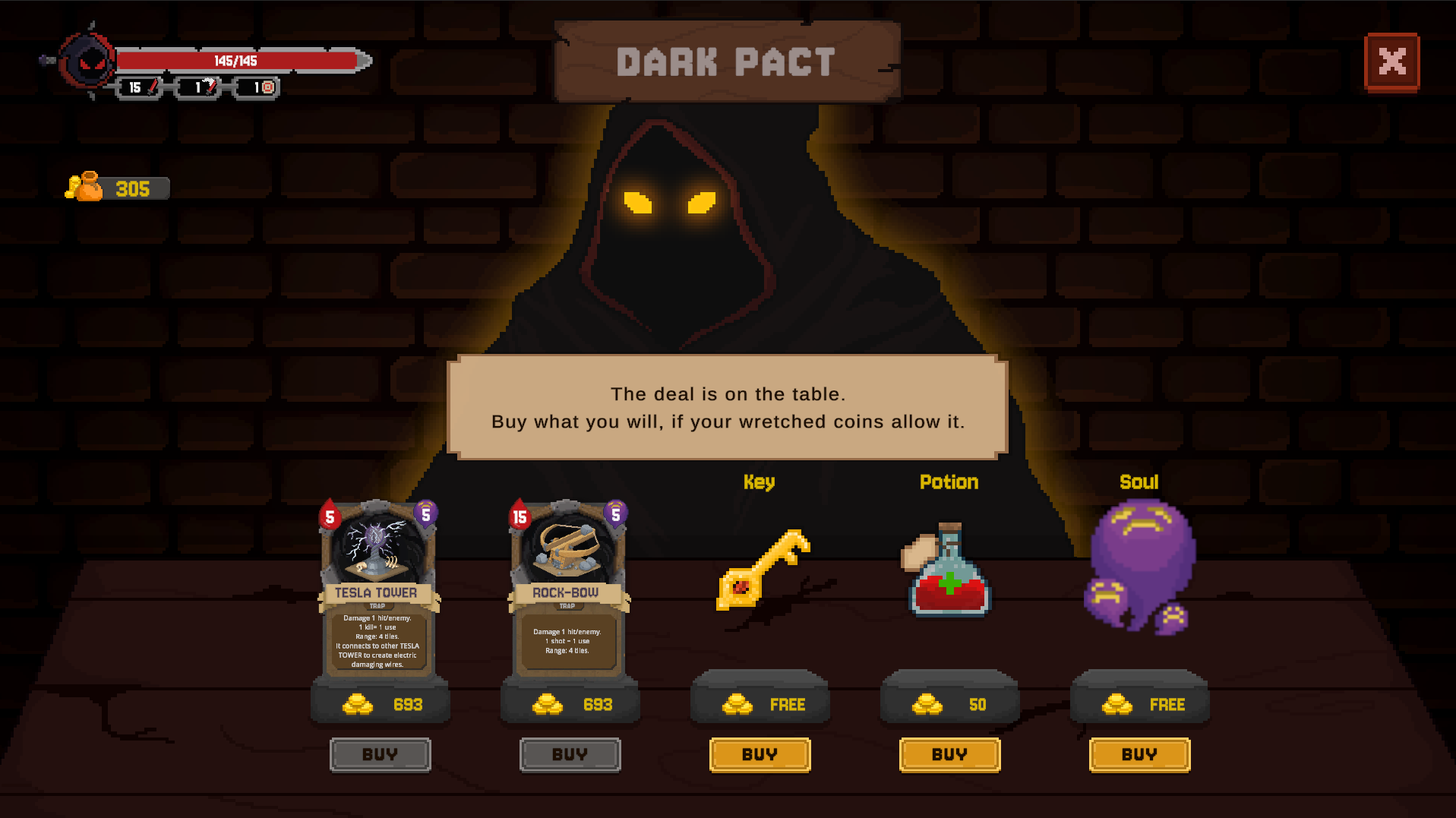 Screenshot 3 for DECKBOUND DUNGEON