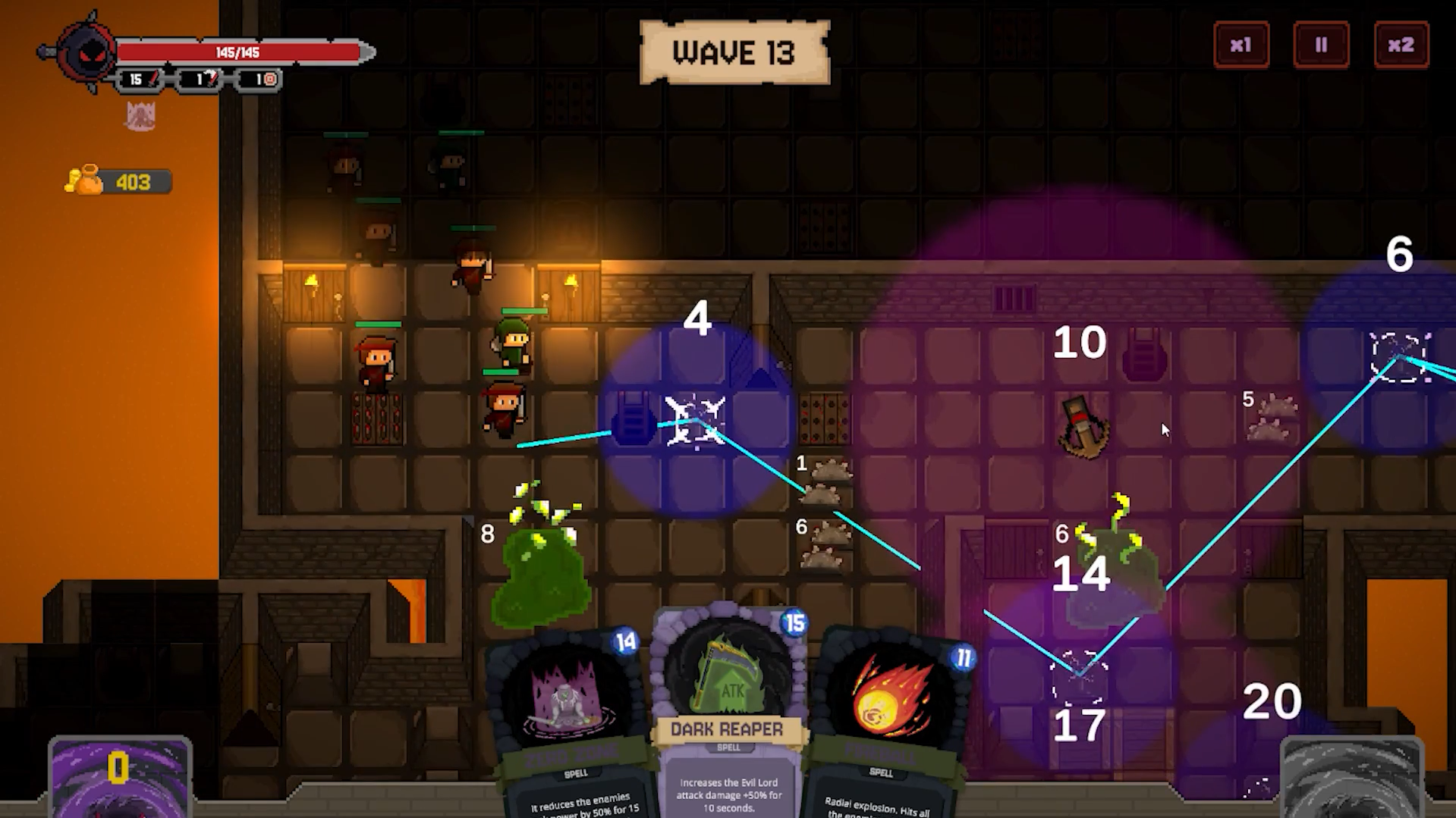 Screenshot 5 for DECKBOUND DUNGEON