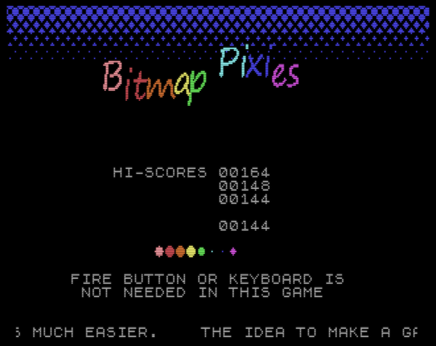Screenshot 2 for Bitmap Pixies (C64)