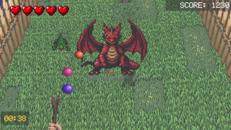 Screenshot 3 for Dragons Gators and Wizards
