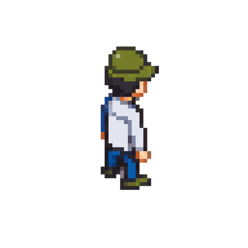2D explorer character sprite by TampG