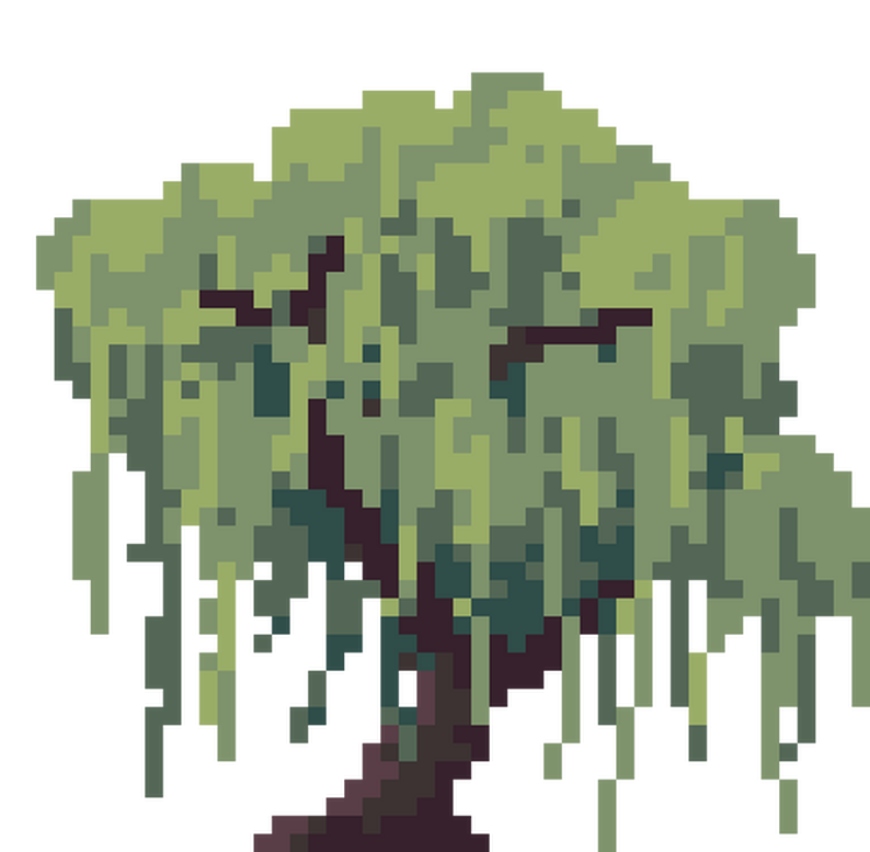 Pixel Studio Tree Pixel Tree Pack by Noricsqu