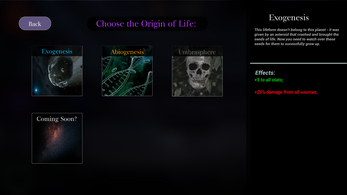 Exogenesis - Evolution Simulation Prototype by Quintessence