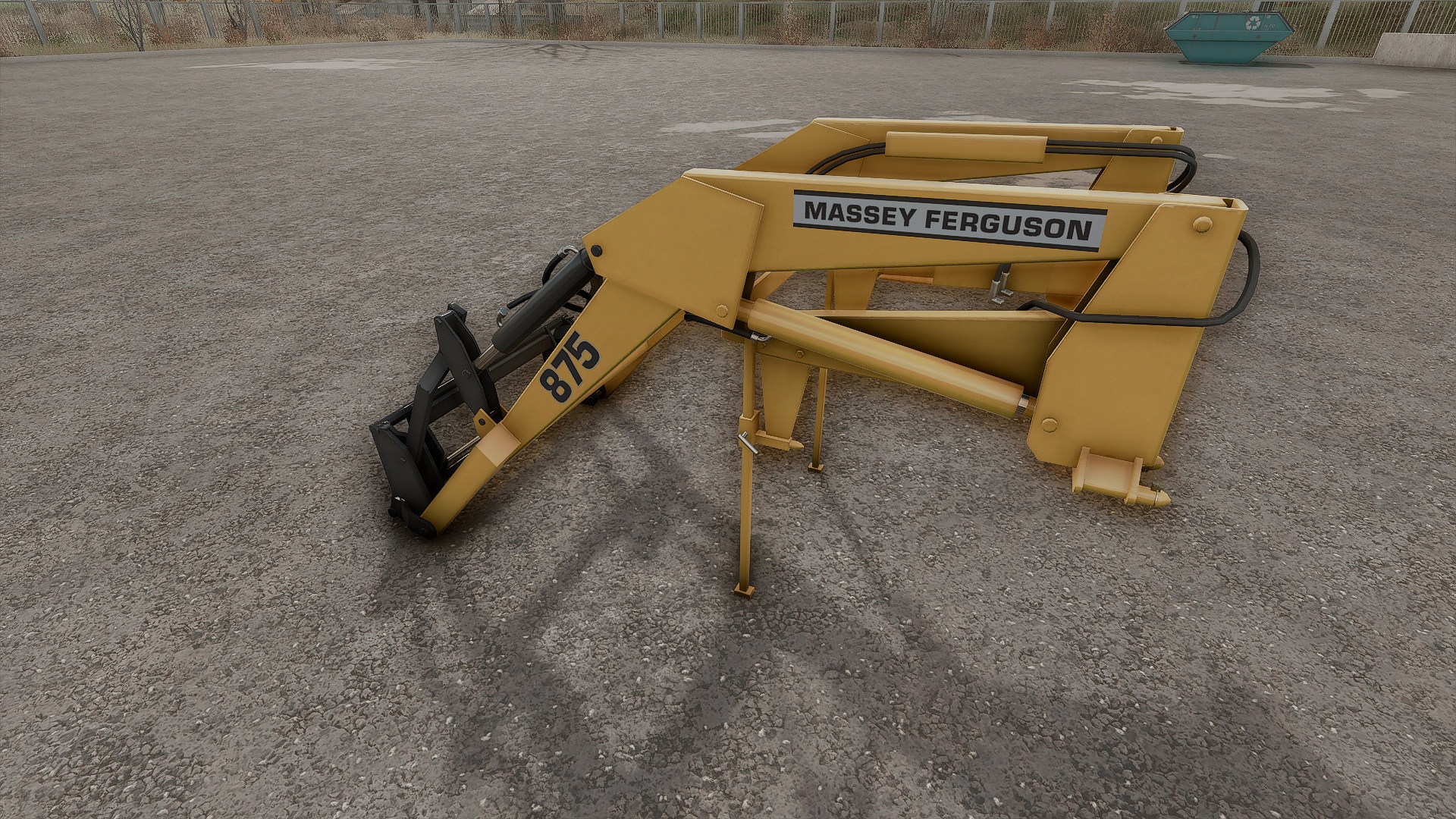 Screenshot 4 for fs25 massey ferguson 20 series industrial