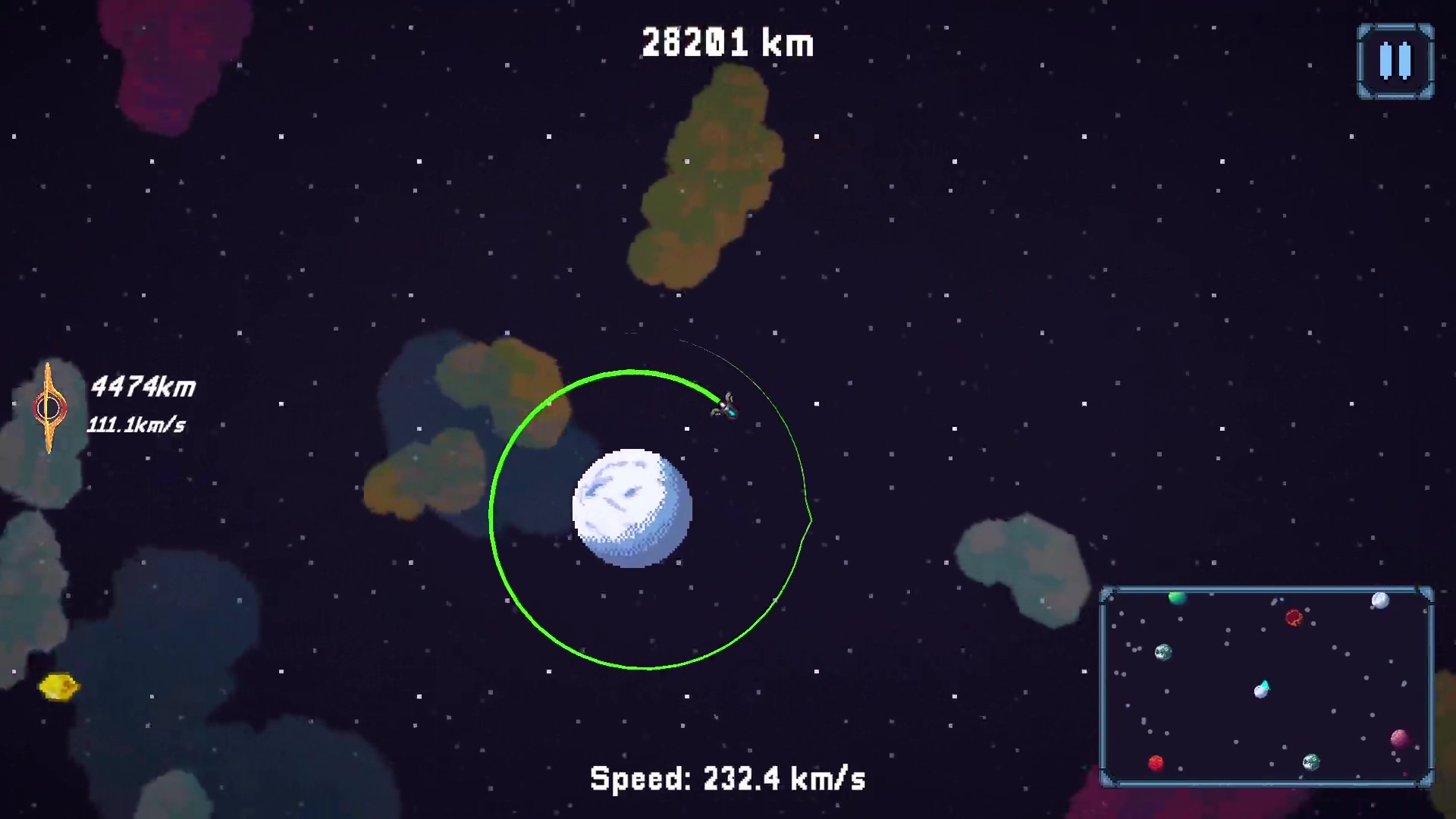Screenshot 2 for 🌍 Gravi-Sling 2D 🚀
