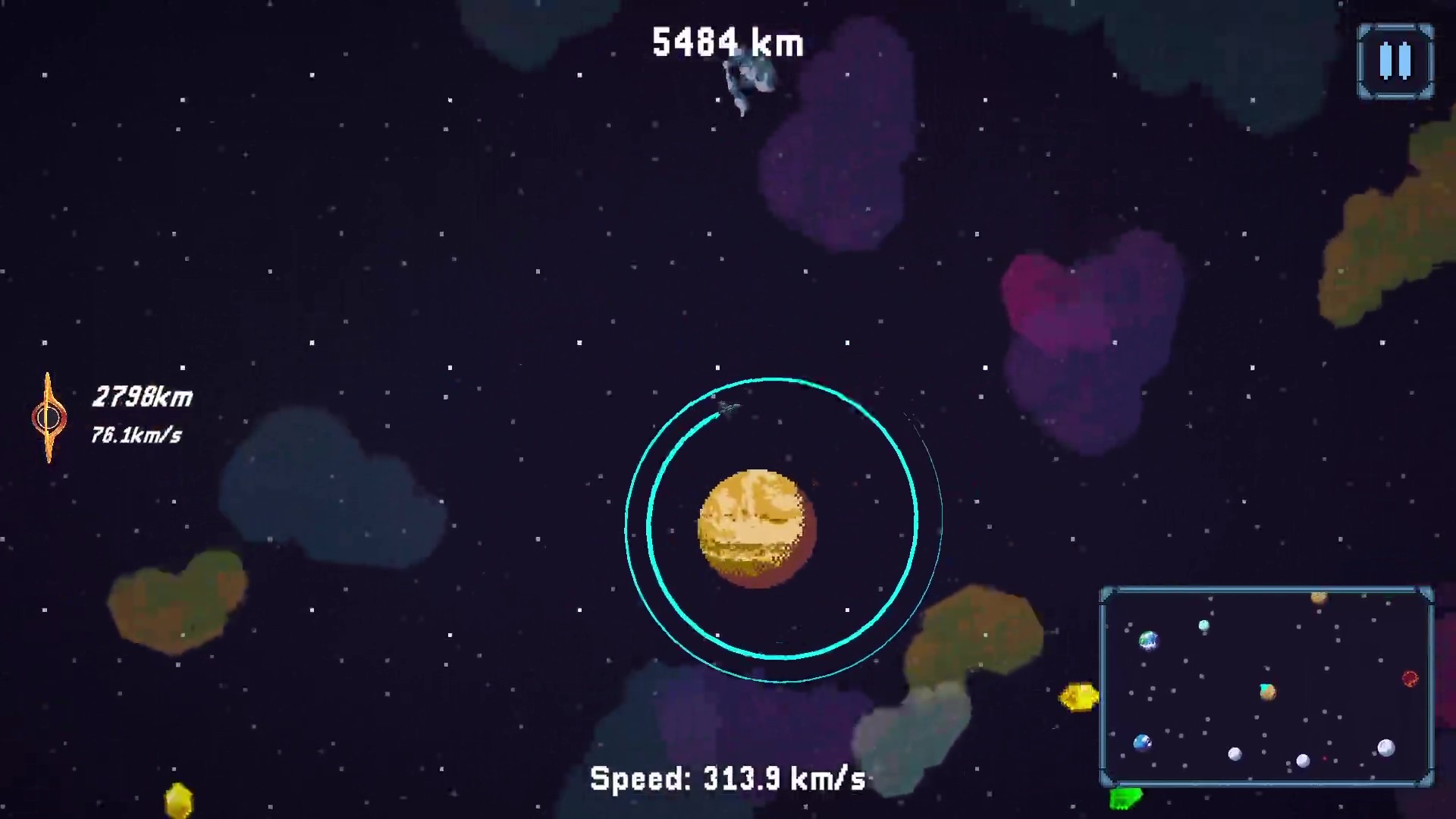Screenshot 5 for 🌍 Gravi-Sling 2D 🚀