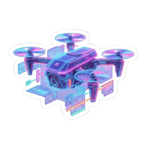 Cyberpunk Rvt Sticker Cyberpunk Stickers Collection by NeuroVibe Studios