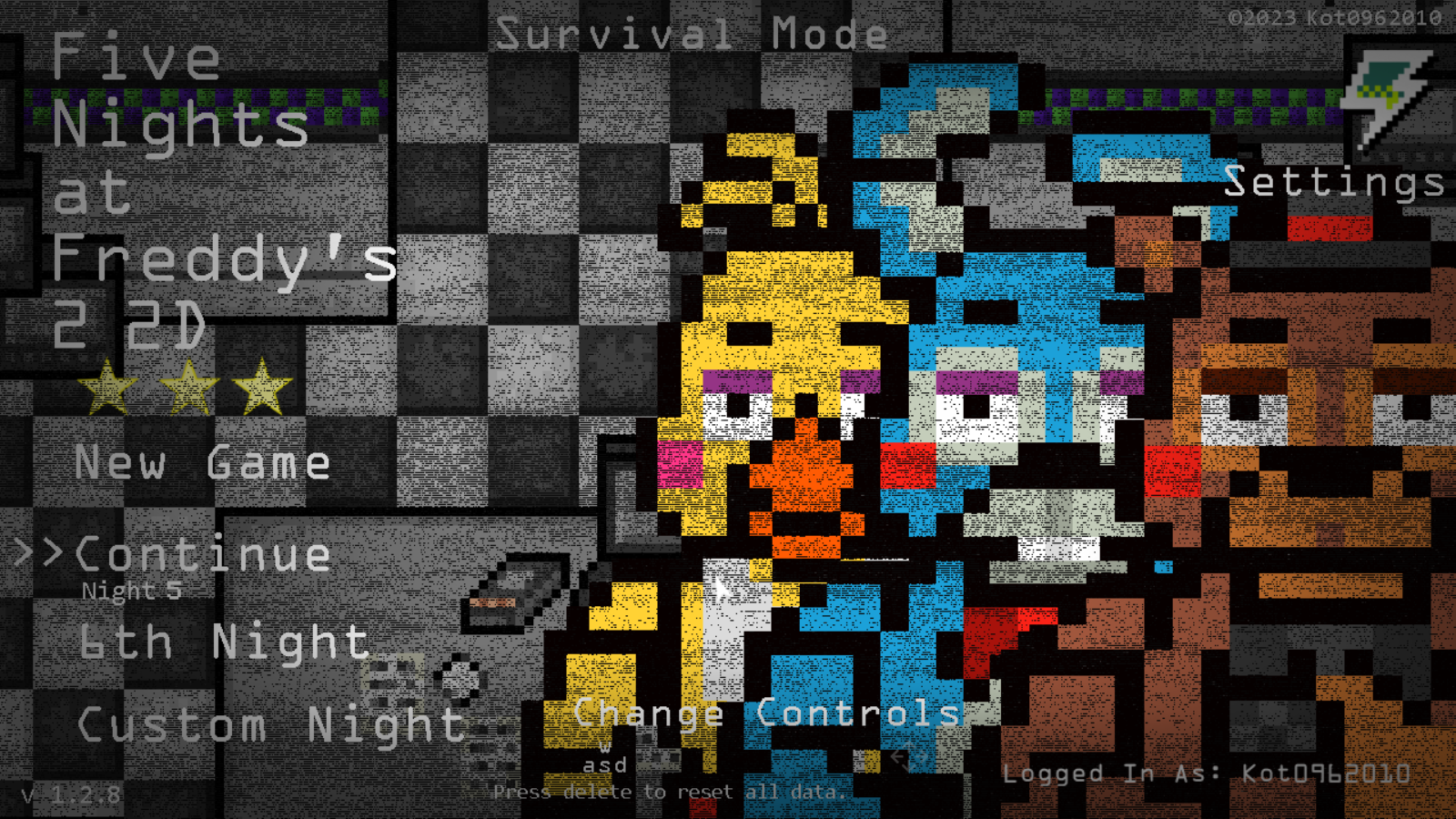Screenshot 2 for Five Nights at Freddy's 2 2D