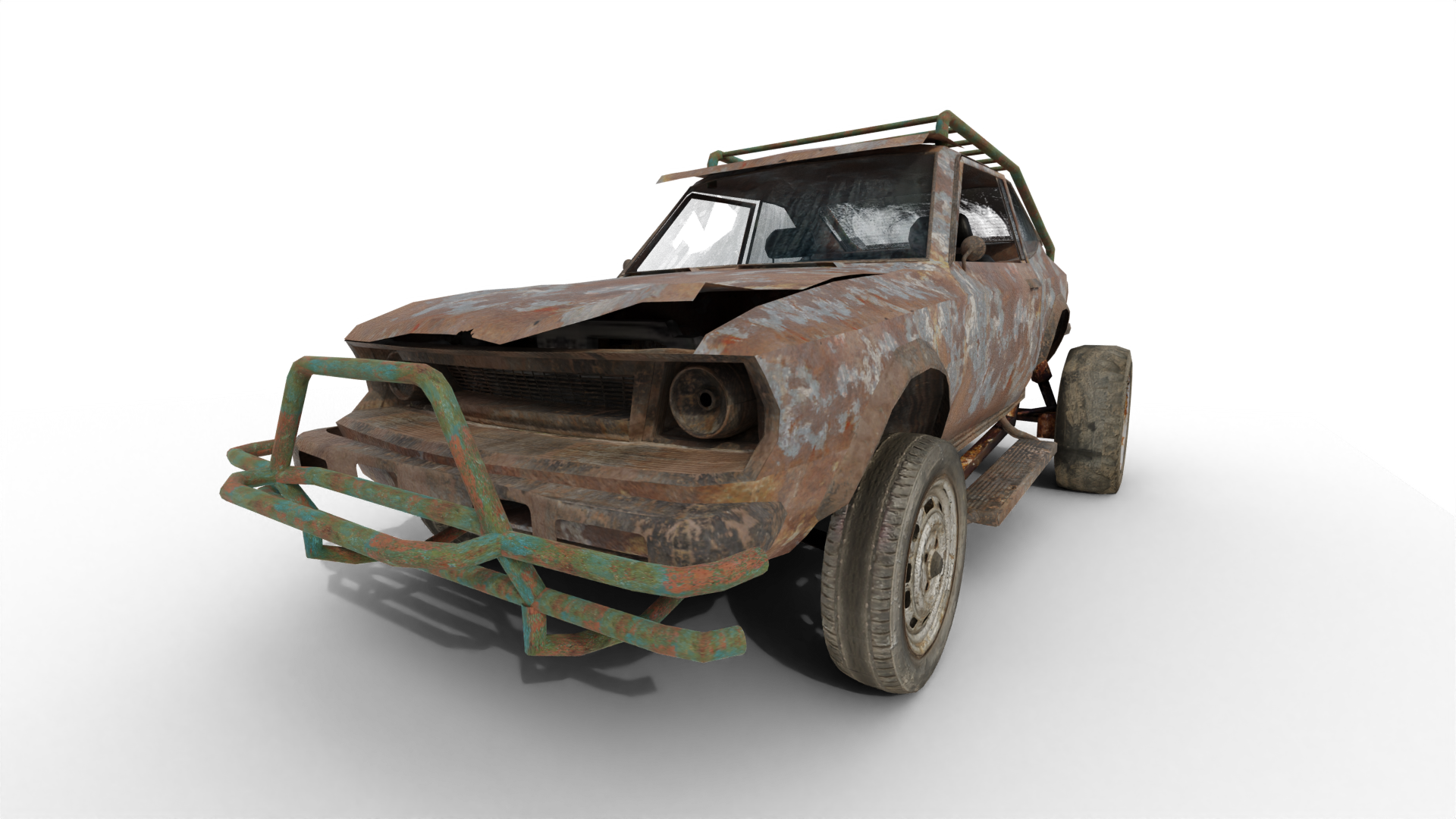 Rusted Shanty Car Game Ready by CebisaTheCreator