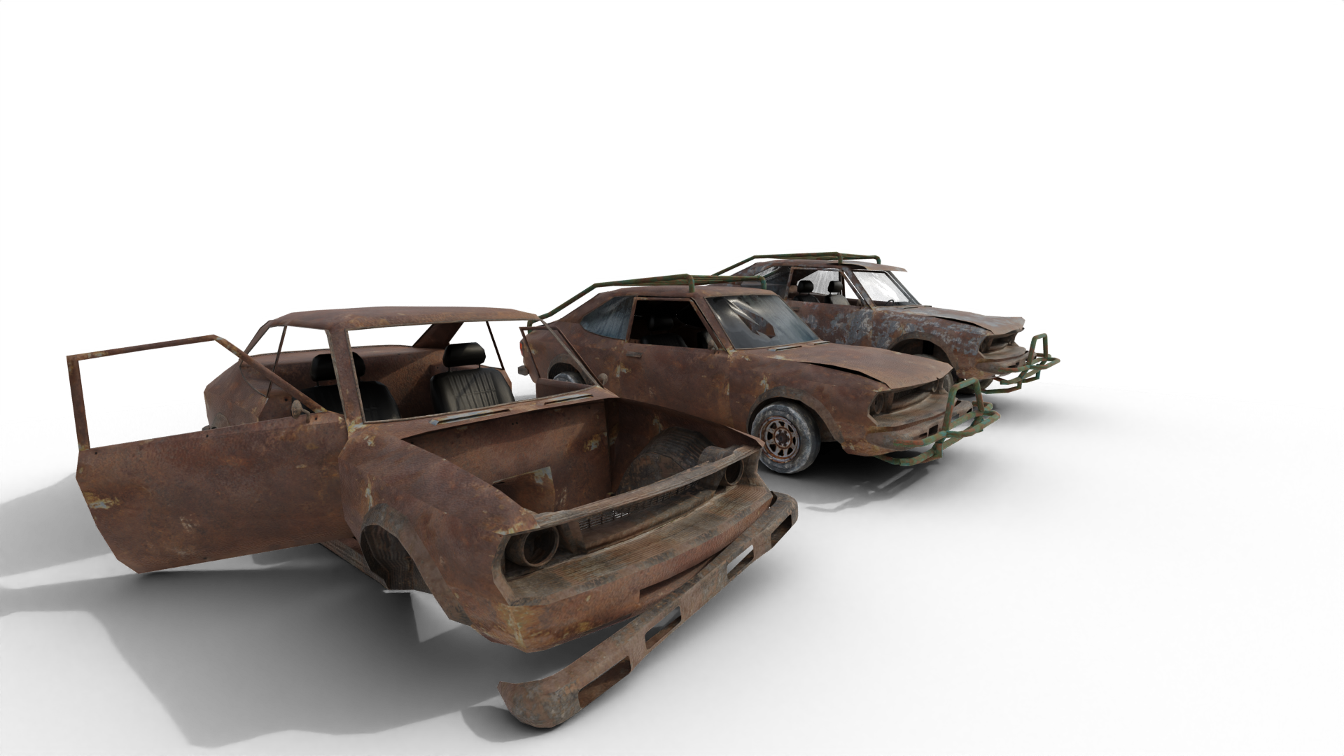 Rusted Shanty Car Game Ready by CebisaTheCreator