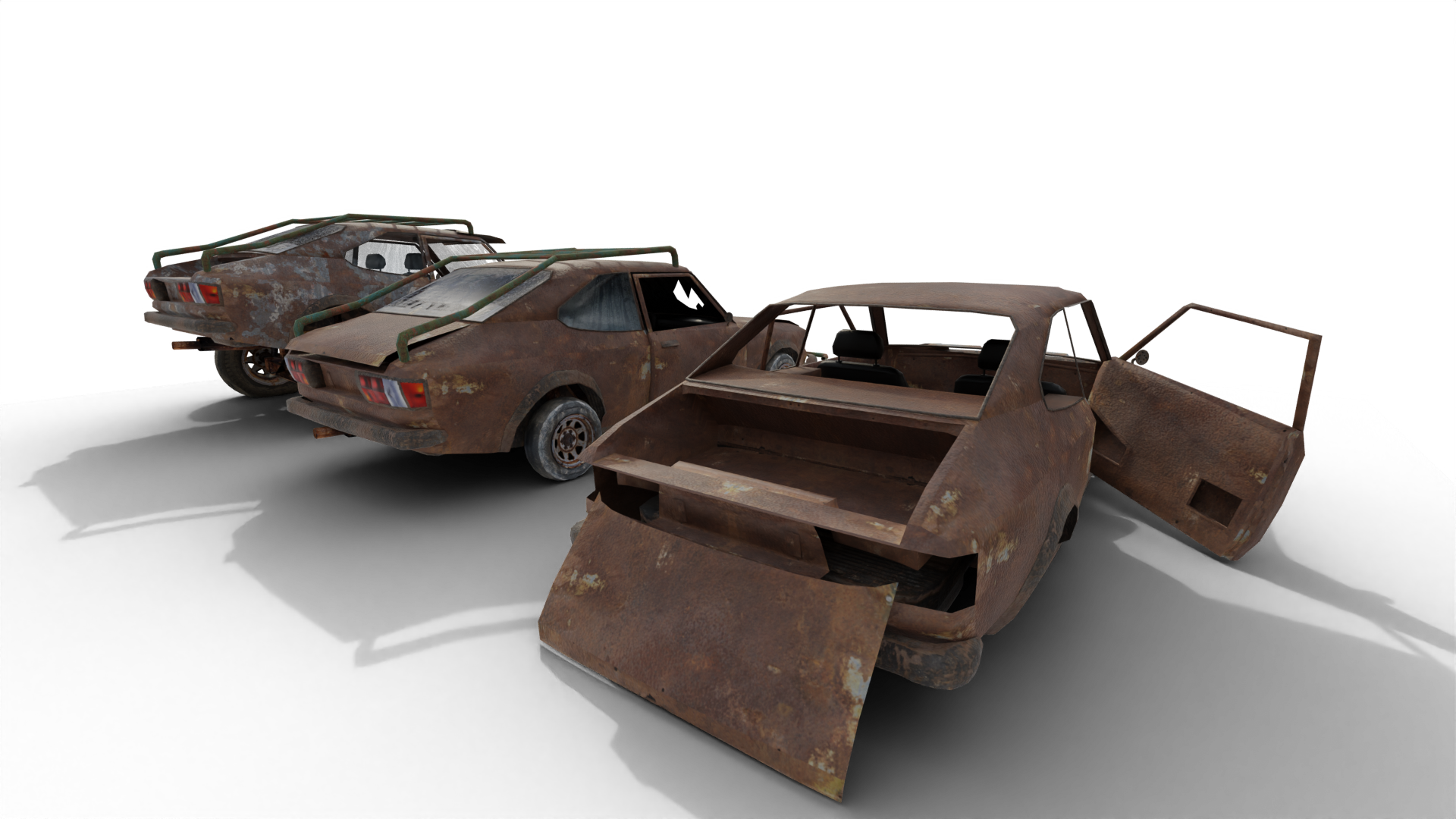 Rusted Shanty Car Game Ready by CebisaTheCreator