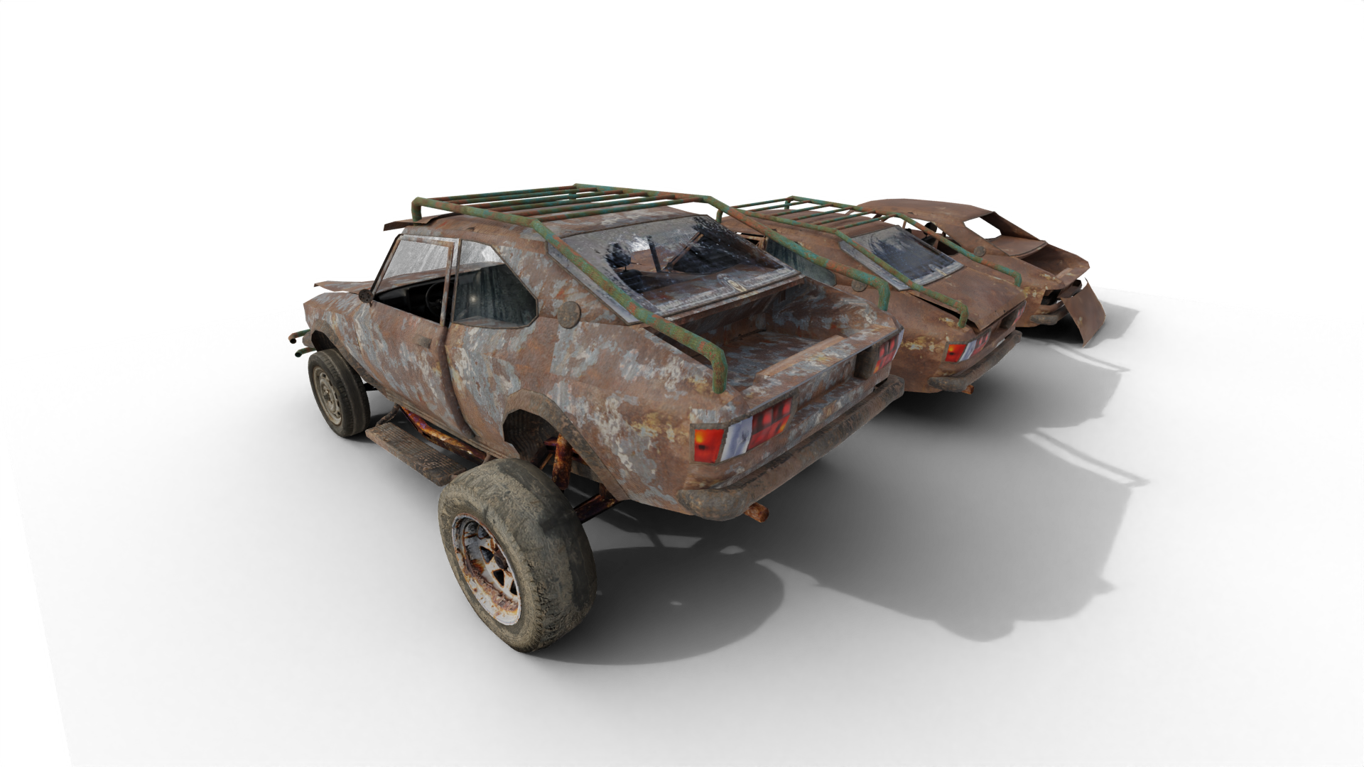 Rusted Shanty Car Game Ready by CebisaTheCreator