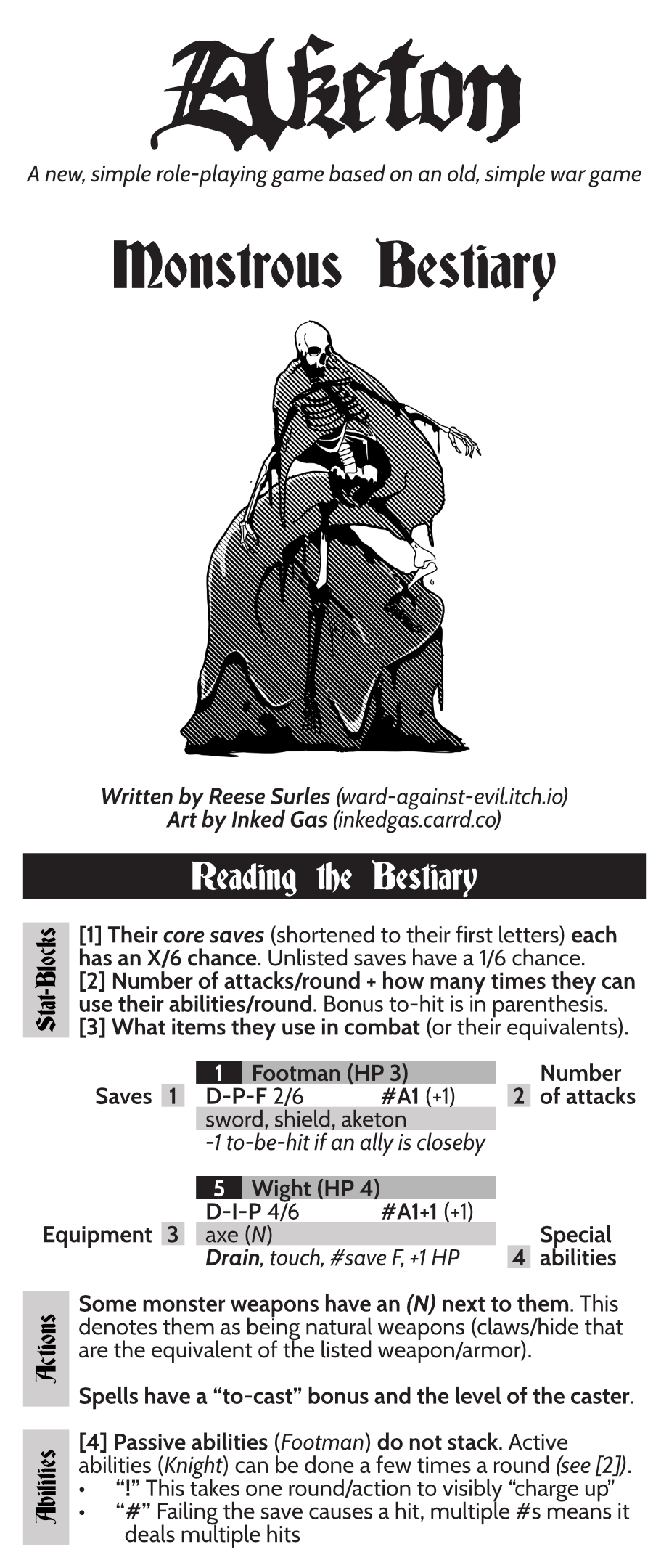Screenshot 2 for Monstrous Bestiary - AK6