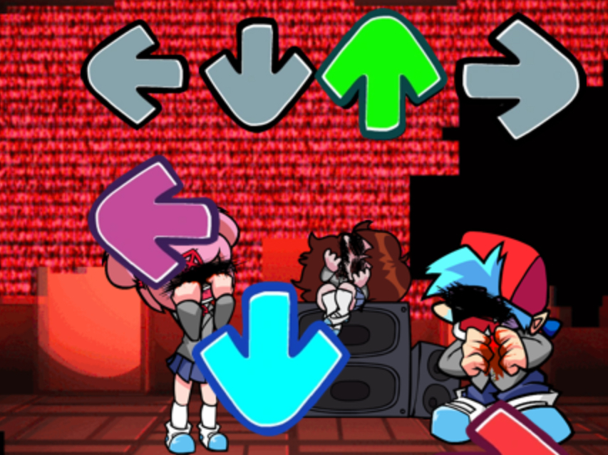 Doki Doki Takeover Plus Bad Ending Fnf Engine by Congo