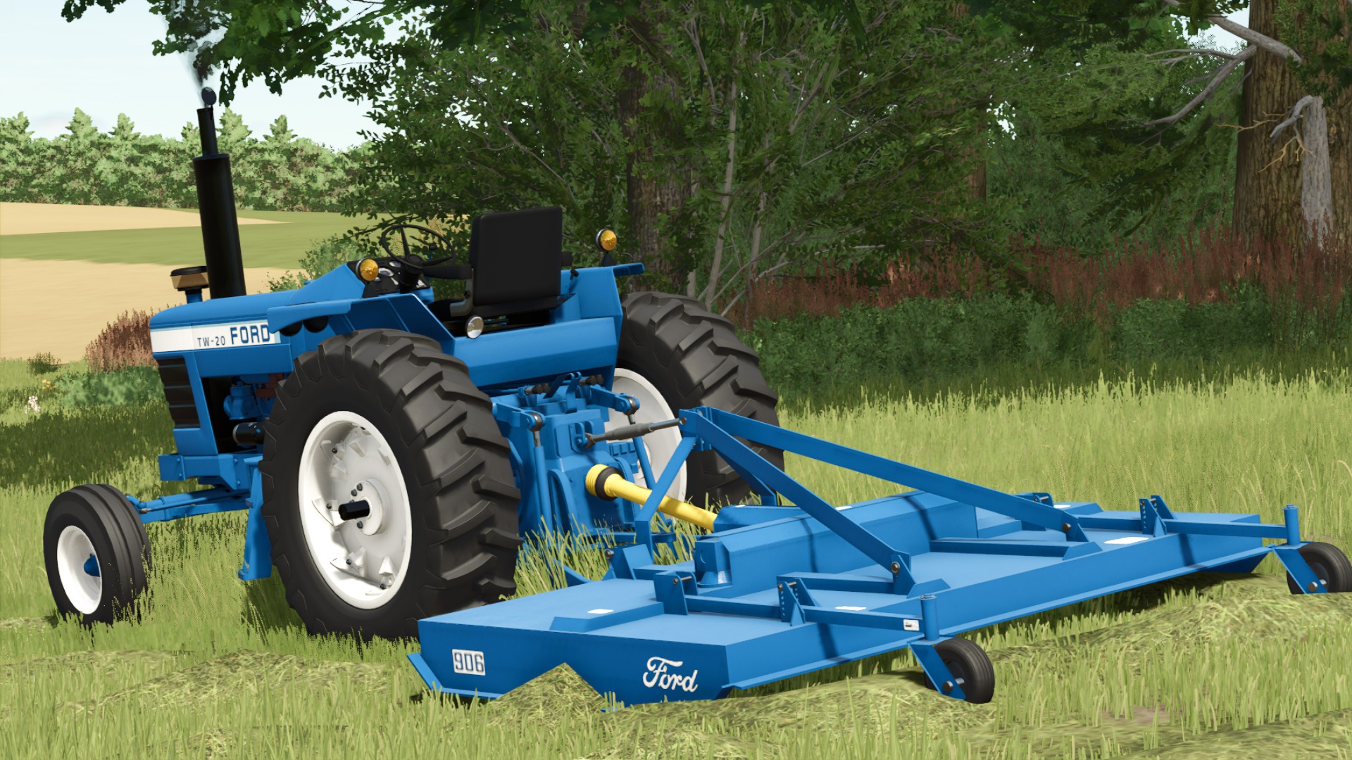 Screenshot 9 for FS25 Ford 906 Brush Hog V.1.1