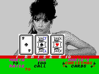 Maria's Christmas Cards (ZX Spectrum/Next Enhanced) by DF Design